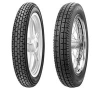 COPPIA GOMME METZELER 3.50-19 57P BLOCK C + 4.00-18 64P BLOCK K