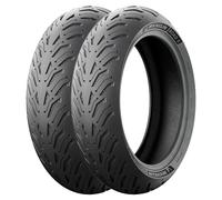 COPPIA GOMME MICHELIN 110/80-19 (59W) ROAD 6 + 140/70-17 66W ROAD 6 DOT 2021