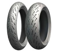 COPPIA GOMME MICHELIN 120/60-17 (55W) ROAD 5 + 190/55-17 (75W) ROAD 5 DOT 2021