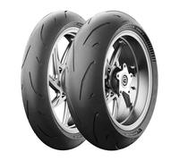 COPPIA GOMME MICHELIN 120/70-17 (58W) + 190/50-17 (73W) POWER GP 2