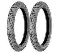 COPPIA GOMME MICHELIN 2.50-17 43P + 2.50-17 43P CITY PRO DOT 2022