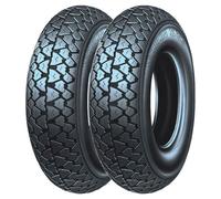 COPPIA GOMME MICHELIN 3.00-10 42J + 100/90-10 56J S83