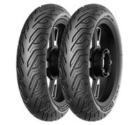COPPIA GOMME MICHELIN 90/90-12 54S + 100/80-14 48S CITY GRIP SAVER