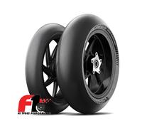 Coppia Gomme Michelin Power Performance Slick 120/70 R17 58V H + 200/60 R17 MH