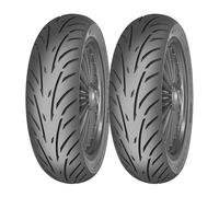 COPPIA GOMME MITAS 110/70-12 47P + 120/70-12 51S TOURING FORCE SC