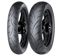 COPPIA GOMME MITAS 110/80-17 57H + 120/90-18 65H MC50