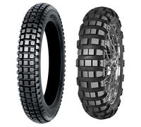 Mitas Enduro Trail Xt+ 58t Tl/tt M+s Adventure Rear Tire Argento 110 / 80 / R18