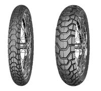 COPPIA GOMME MITAS 120/70-16 57S + 150/70-14 66S ENDURO TRAIL ADVENTURE 2 M+S