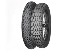 COPPIA GOMME MITAS 130/80-19 71H FLAT TRACK ROAD + 140/80-19 FLAT TRACK