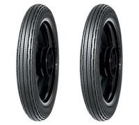 COPPIA GOMME MITAS 3.25-18 59P + 2.50-16 41L H-04