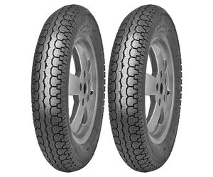 COPPIA GOMME MITAS 3.50-10 59J + 4.00-10 74J B-14