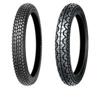 COPPIA GOMME MITAS 3.50-18 62P H-03 + 4.00-18 64S H-06