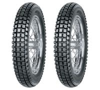 COPPIA GOMME MITAS 3.50-18 62S + 3.50-19 63P E-05 M+S