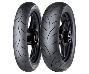 COPPIA GOMME MITAS 80/100-17 46S + 130/70-17 62H MC50