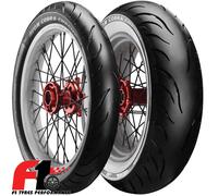Coppia Gomme Moto Avon Cobra Chrome 100/90-19 57V + 150/80 R16 71V [4]