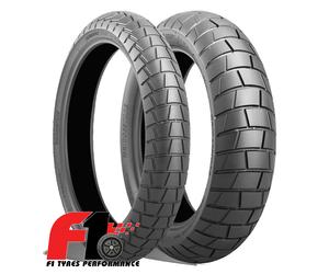 Coppia Gomme Moto Bridgestone AT41 90/90-21 54V + 140/80-17 69V [4G]