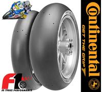 Coppia Gomme Moto Continental ContiTrack Slick Medium 120/70 R17 + 180/60 R17