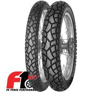 Coppia Gomme Moto Mitas MC24 Invader 100/90-19 57S + 120/90-17 64S [4]
