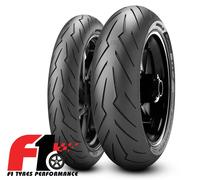 Coppia Gomme Moto Pirelli Diablo Rosso 3 110/70 ZR17 54W + 150/60 ZR17 66W [4]