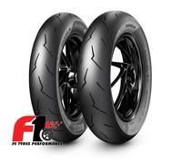 Coppia Gomme Moto Pirelli Diablo Rosso Scooter SC 100/90-12 64P+120/80-12 55P 4]
