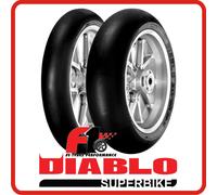 Coppia Gomme Moto Pirelli Diablo Superbike Slick SC1 120/70 R17 + 140/70 R17