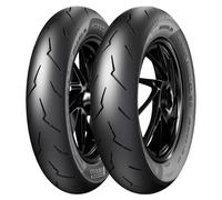 COPPIA GOMME PIRELLI 100/90-12 64P + 140/70-14 62S DIABLO ROSSO SCOOTER SC