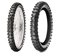 COPPIA GOMME PIRELLI 110/90-19 MX32 MID S + 80/100-12 MX S