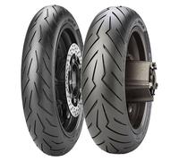 COPPIA GOMME PIRELLI 120/70-15 56S + 130/70-12 62P DIABLO ROSSO SCOOTER