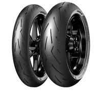 COPPIA GOMME PIRELLI 120/70-17 (58W) + 190/50-17 (73W) DIABLO ROSSO CORSA 2 II