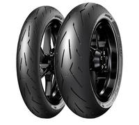 COPPIA GOMME PIRELLI 120/70-17 (58W) + 190/55-17 (75W) DIABLO ROSSO CORSA 2 II