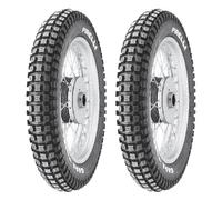 COPPIA GOMME PIRELLI 2.75-21 45P + 4.00-18 64P MT43 PRO TRIAL