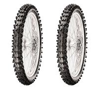 COPPIA GOMME PIRELLI 80/100-12 MX MID S + 2.50-10 MX32 MID S