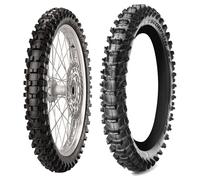 COPPIA GOMME PIRELLI 80/100-21 MX EXTRA X + 110/90-19 MX S