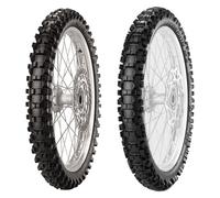 COPPIA GOMME PIRELLI 80/100-21 MX EXTRA X DOT22 + 100/90-19 MX32 MID H