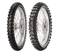 COPPIA GOMME PIRELLI 80/100-21 MX EXTRA X DOT22 + 120/90-19 MX32 MID S