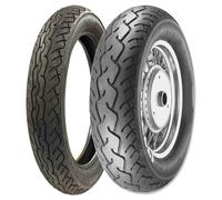 COPPIA GOMME PIRELLI 80/90-21 48H + 130/90-15 66S RUOTE MT66