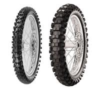 COPPIA GOMME PIRELLI 90/100-16 MX S + 100/90-19 MX EXTRA X