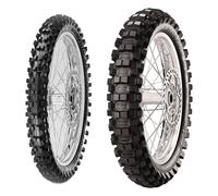 COPPIA GOMME PIRELLI 90/100-16 MX S + 100/90-19 MX EXTRA X