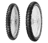 COPPIA GOMME PIRELLI 90/100-16 MX S + 100/90-19 MX32 MID H