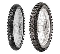 COPPIA GOMME PIRELLI 90/100-16 MX S + 100/90-19 MX32 MID S