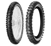 COPPIA GOMME PIRELLI 90/100-16 MX32 MID H + 80/100-12 MX S