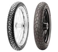 COPPIA GOMME PIRELLI 90/90-19 52P + 120/90-17 64S MT60