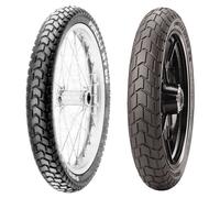 COPPIA GOMME PIRELLI 90/90-19 52P MT60 + 120/90-17 64S MT60 (E)