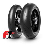 Coppia Gomme Pirelli Diablo Rosso IV 4 Corsa 120/70 ZR17 58W+150/60 ZR17 66W [4]