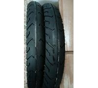 Coppia Gomme Semi SLICK 2.50 16 42J (2 1/2 16) TL/TT + Camere d'aria