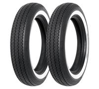 COPPIA GOMME SHINKO 5.00-16 72H + 5.00-16 72H E-240 CLASSIC WW