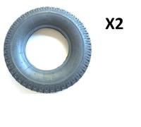 Coppia gomme Union 400.8 8 tele + camera d'aria con portata da 600kg x muletto