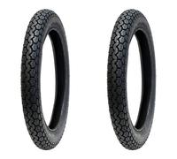 COPPIA GOMME VEE RUBBER 2.50 -17 43L + 3.50/ -18 62P VRM-015