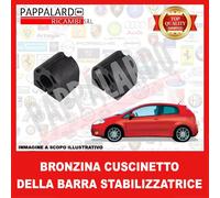 COPPIA GOMMINI BARRA STABILIZZATRICE ANT. per ALFA MITO | FIAT PUNTO | OPEL S07