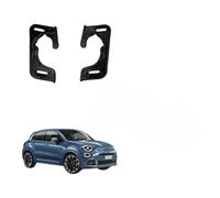 Coppia Gommini Cappelliera Adatti per 500x dal 2014 in poi - Supporti Destro e Sinistro in Gomma per Mensola Posteriore - Fermi Fissaggio Copribagagli - Compatibili, Non Originali